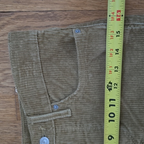LEVIS BRAND WOMEN'S BROWN CORDUROY 314 SHAPING STRAIGHT PANTS SIZE 28x30 - Picture 11 of 16